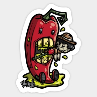 Peter Piper Pepper Sticker